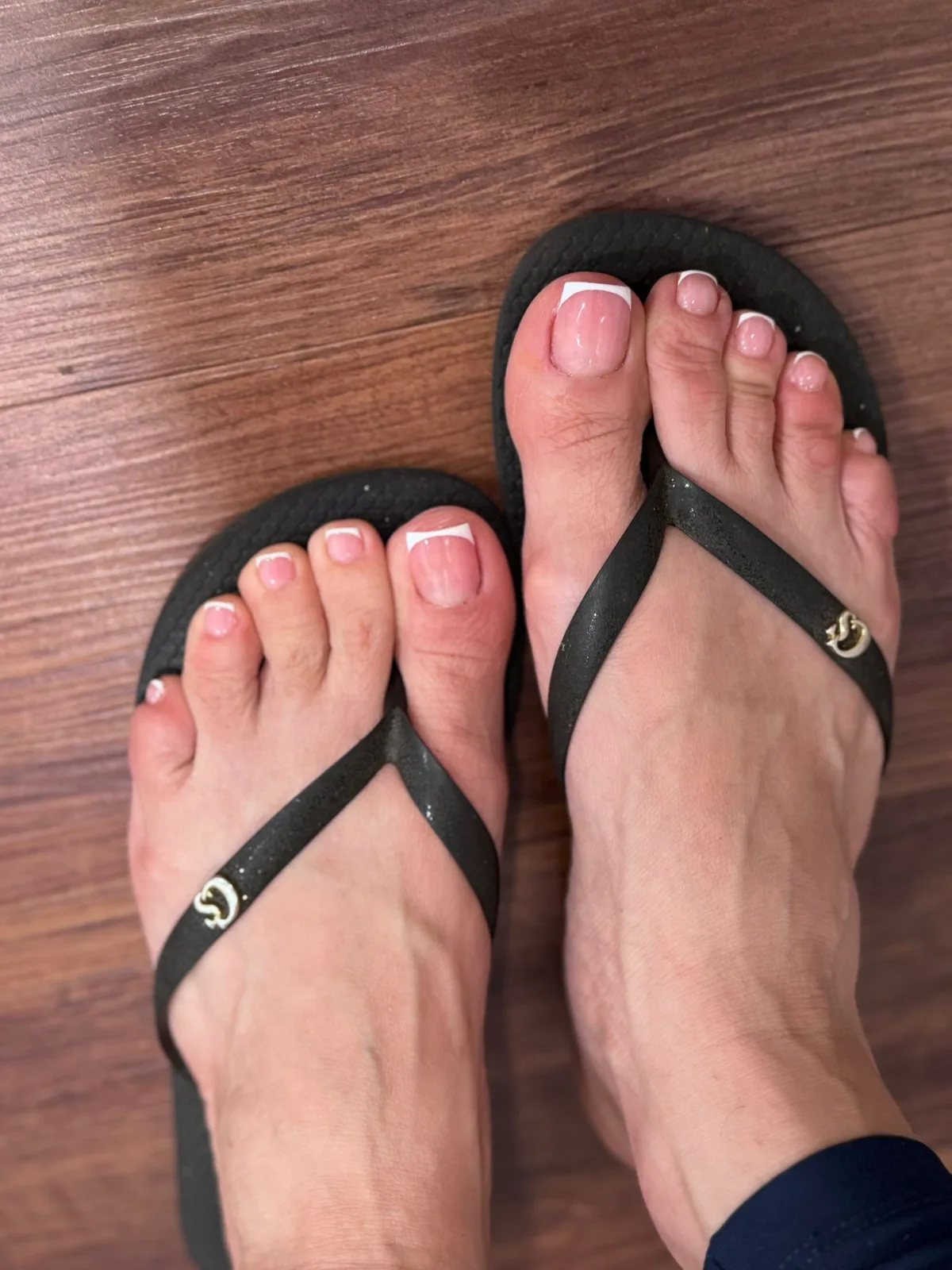 Esmaltação em gel nos pés